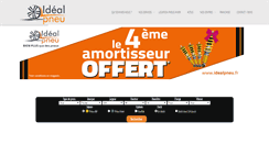 Desktop Screenshot of idealpneu.fr
